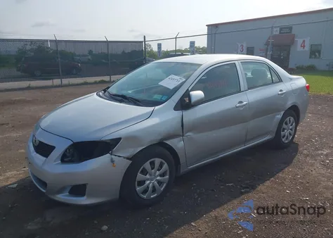 2010 Toyota Corolla Le z USA, uszkodzony, nr VIN 2T1BU4EE9AC263734